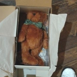 Ashton Drake Gallery Teddy Bears Paddy O`Cinnamon 13” Plush Bear Vintage 1998.